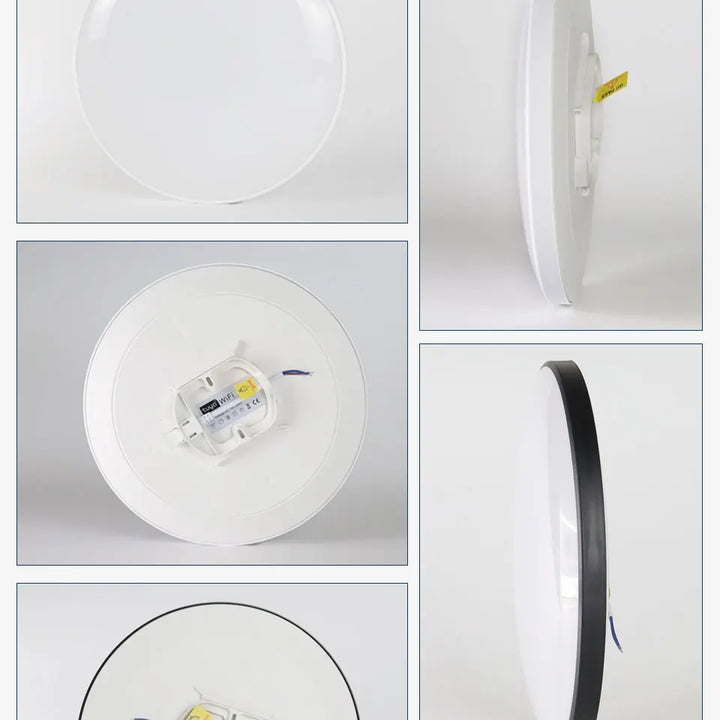 Tuya Smart WiFi Ceiling Light 24W 220V RGB Circular Ambient Lamp APP Control Work With Alexa Google Home For Bedroom Home Decor