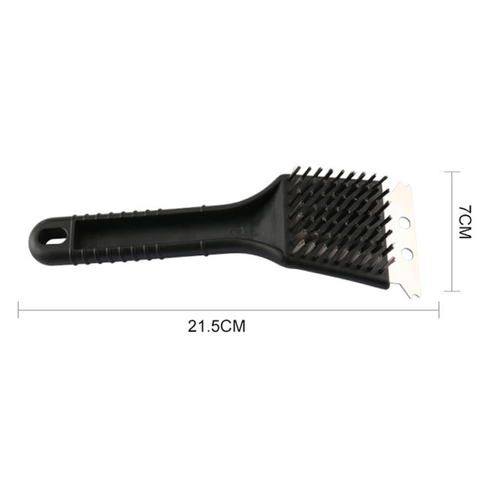 BBQ Brush Barbecue Grill Brush Kitchen Accessories Stainless Steel Wire Bristles Scraper BBQ Grate Cleaner BBQ Accessories Tools