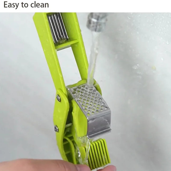 2-in-1 Multifunctional Garlic Press for Pressing Mash Garlic and Sliced Garlic,Vegetable Squeezer Kitchen Accessories마늘다지기